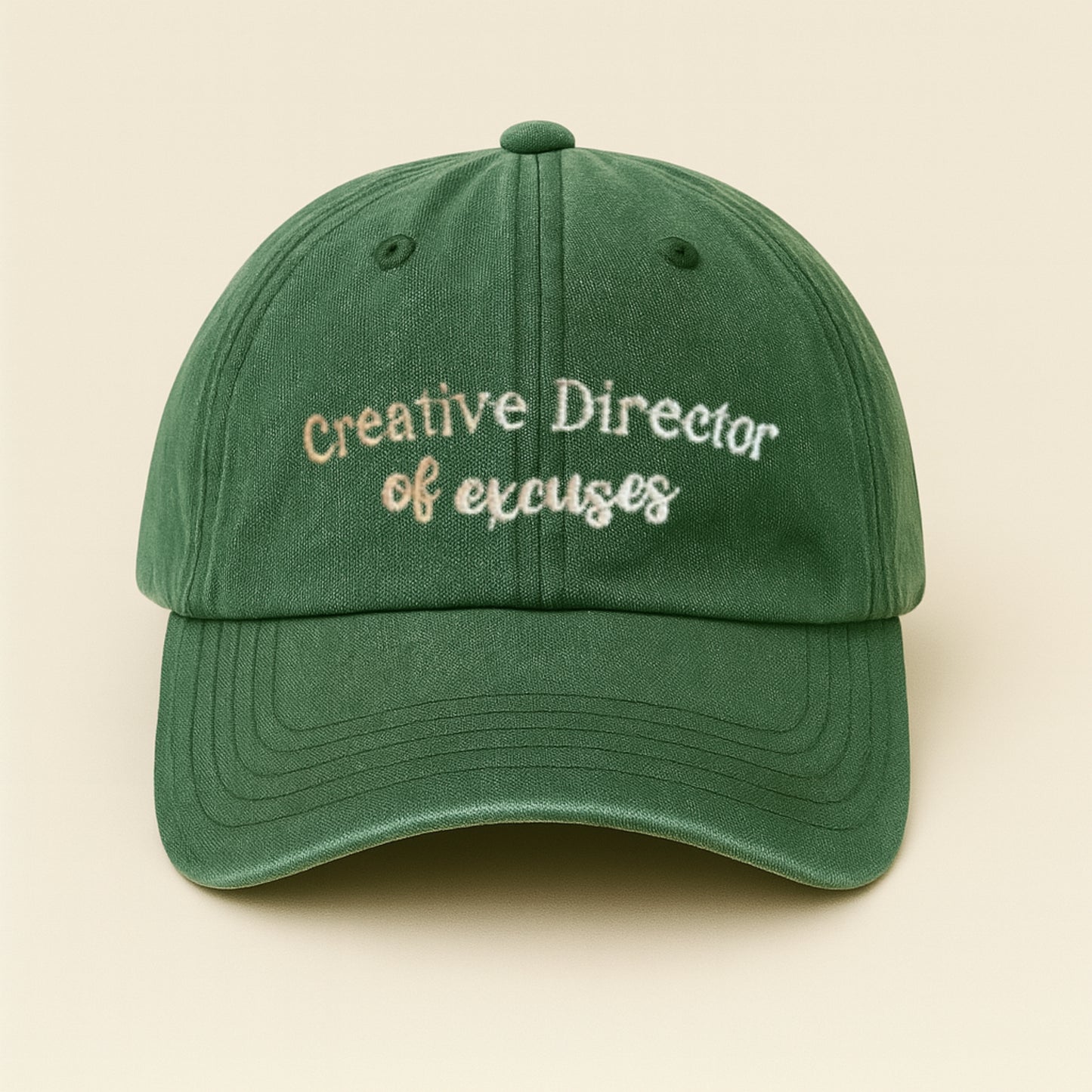 Creative Director of Excuses Cap