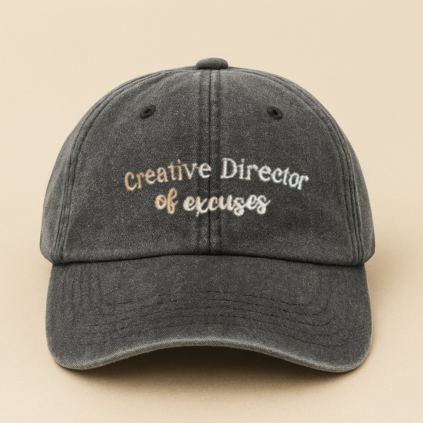 Creative Director of Excuses Cap