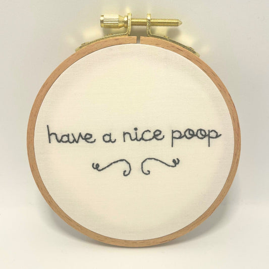 Have a nice poop