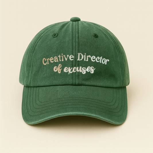 Creative Director of Excuses Cap